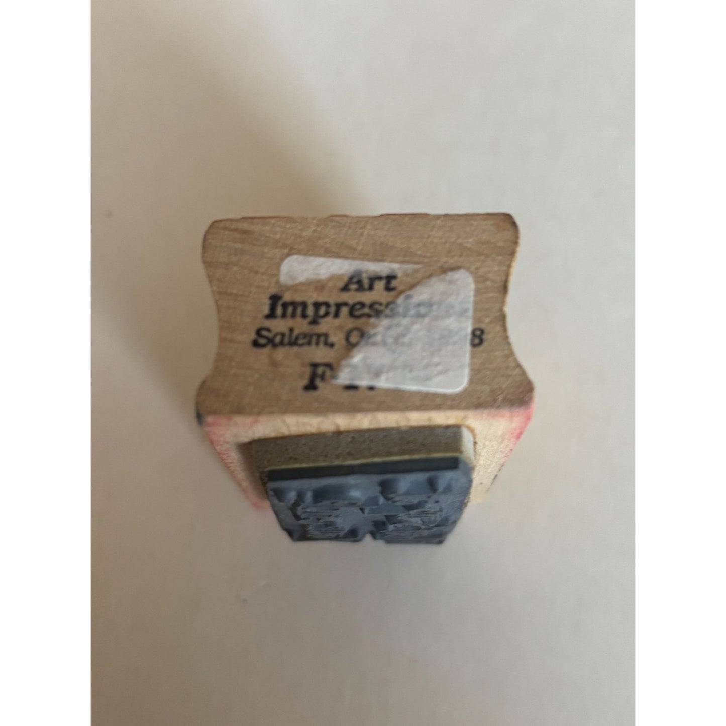 Art Impressions Rubber Stamp Whats Up at your end Card Making Words Question Wit