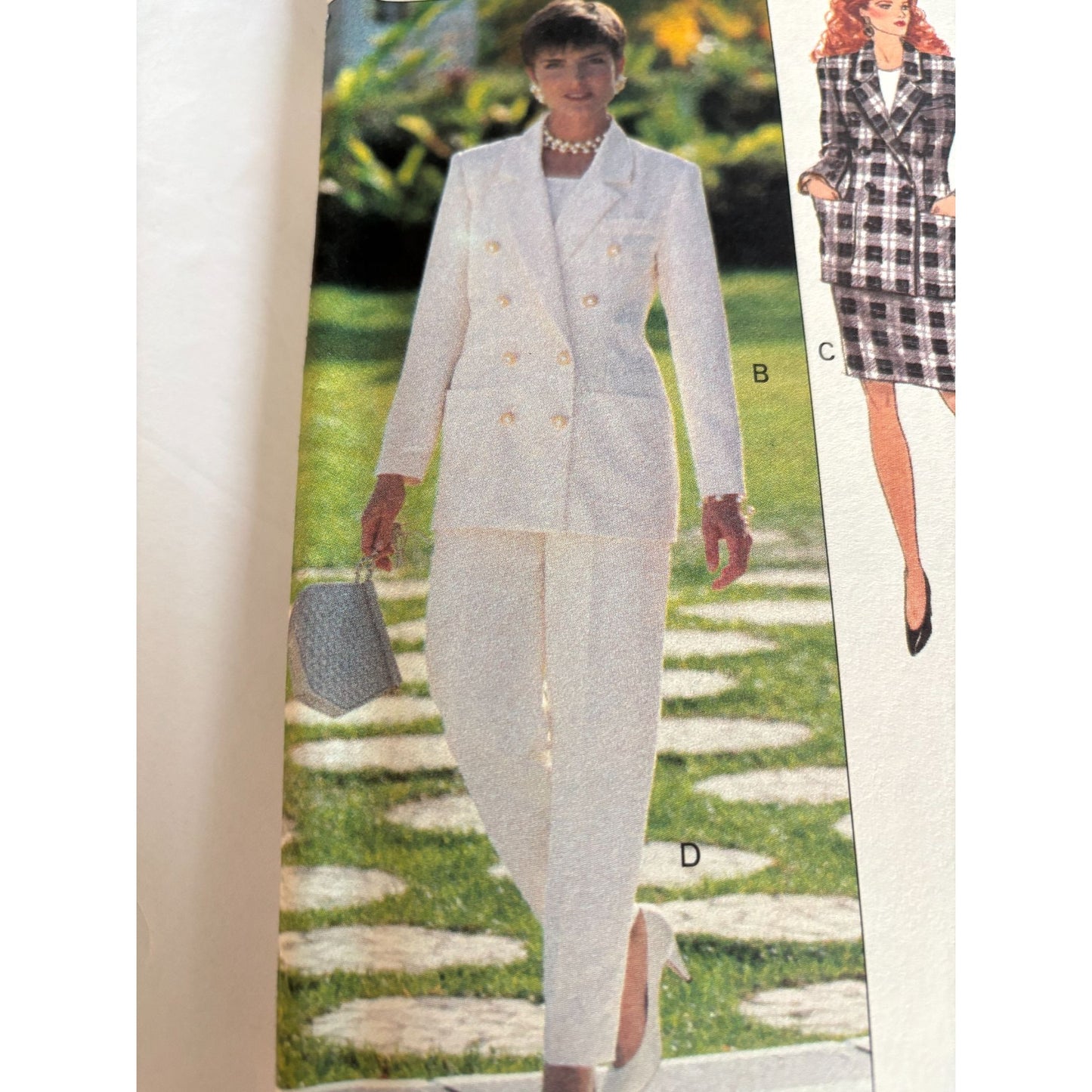 Butterick Sewing Pattern 6218 Career Skirt Suit Jacket Blazer Work Outfit 6-10