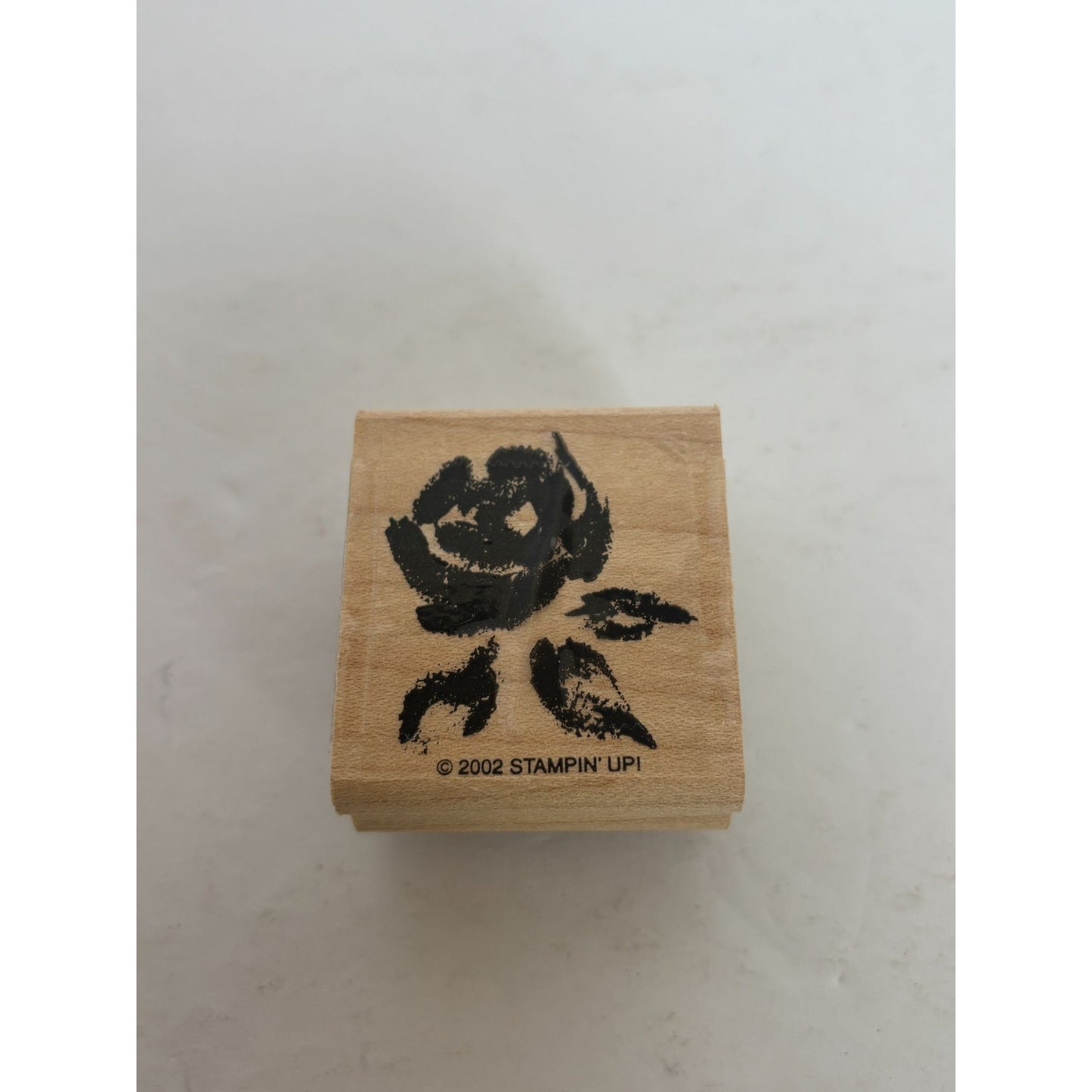 Stampin Up Rubber Stamp Watercolor Rose Flower Mothers Day Garden Card Making