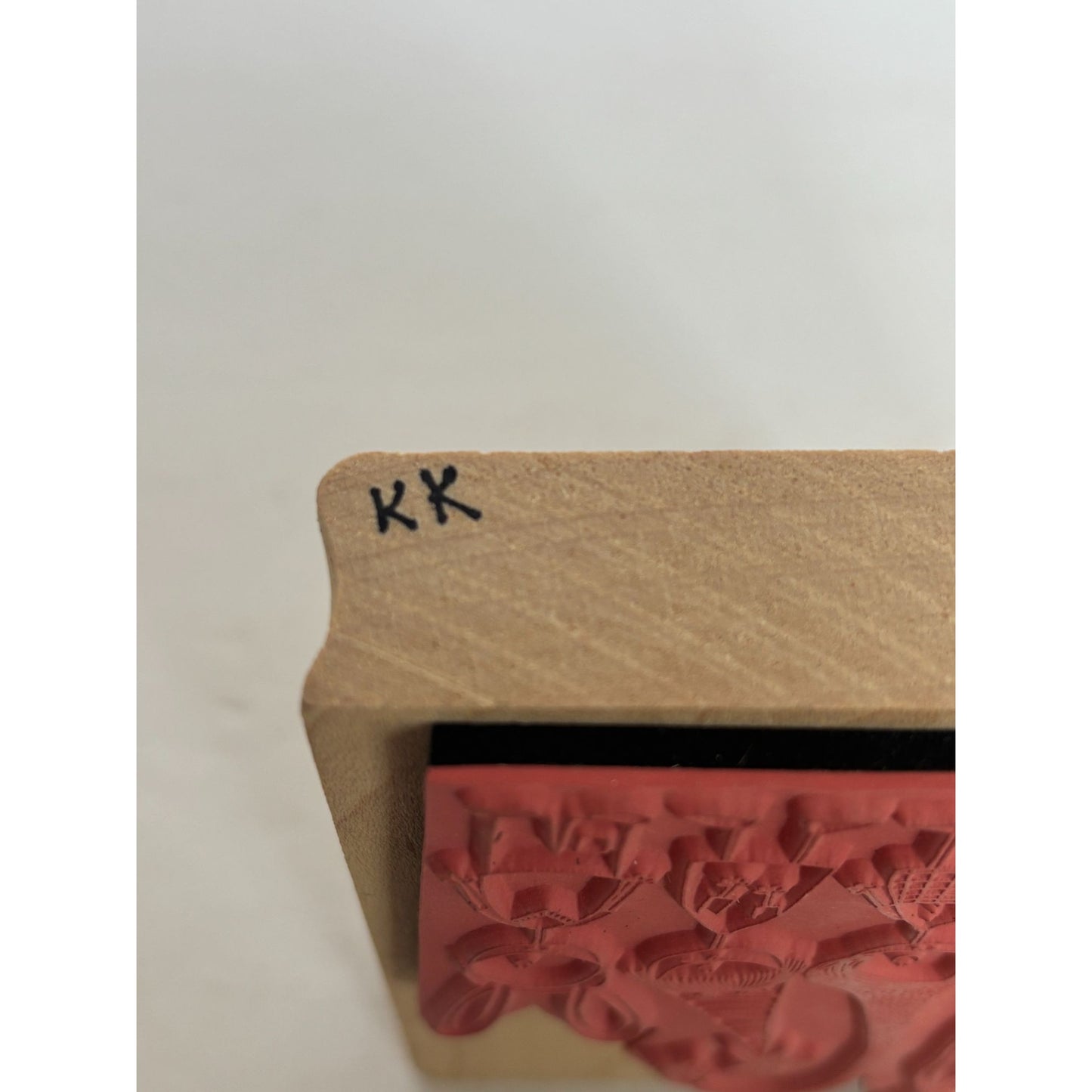 Inkadinkado Wood Rubber Stamp Quirky Characters Family Tall Hat People Funny Stu