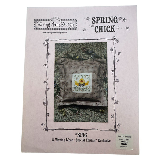Waxing Moon Designs Cross Stitch Pattern Spring Chick Easter Special Edition