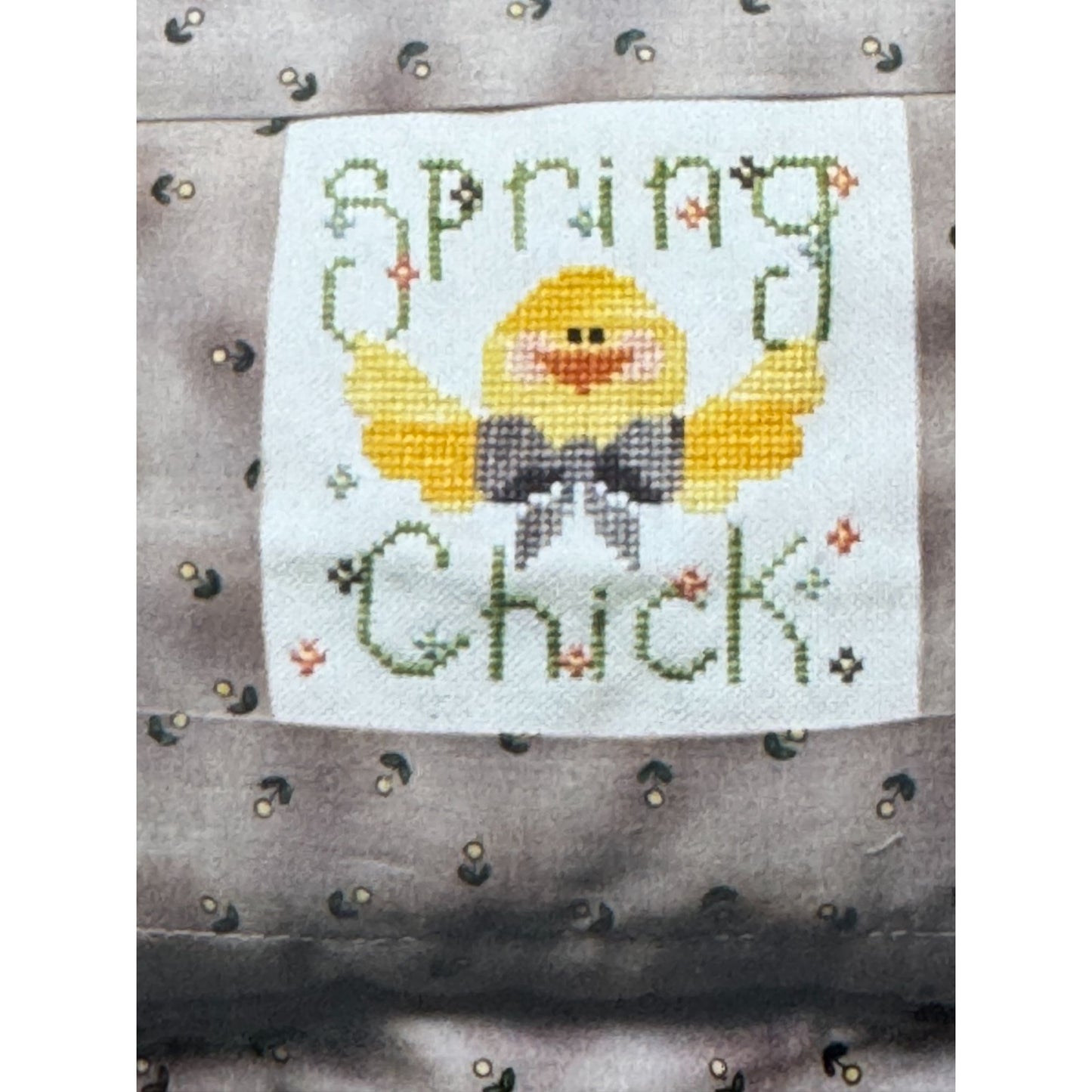 Waxing Moon Designs Cross Stitch Pattern Spring Chick Easter Special Edition