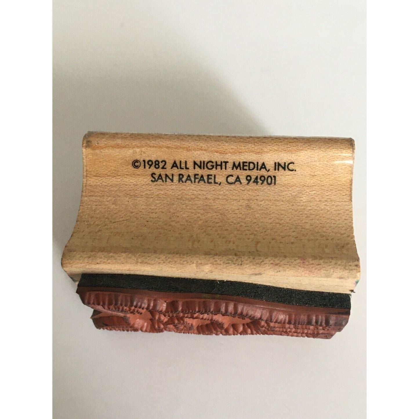 All Night Media Rubber Stamp Front Pig Animal Nature Country Farm Card Making