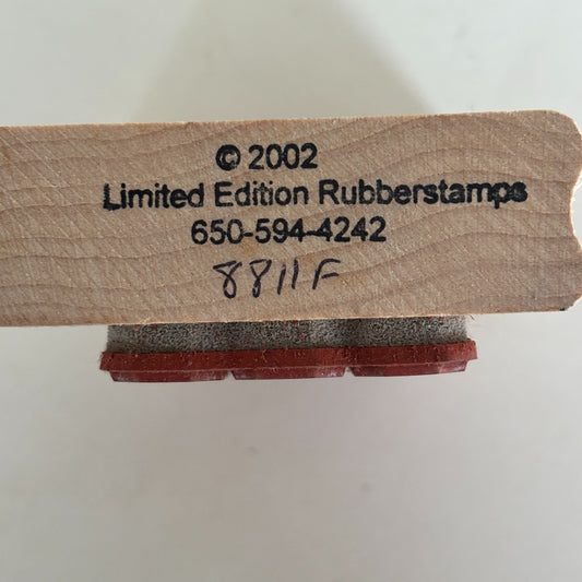 Limited Edition Rubber Stamp Creative Text 6 Labels Imagine Create Scrapbooking Words Cardmaking Craft