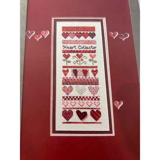 Jeannette Douglas Cross Stitch Pattern Heart Collector Hearts Garden Family Love