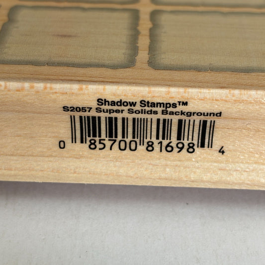 Hero Arts Rubber Stamp Super Solids Background Shadow Texture Grid Scrapbooking Crafts S2057 Large