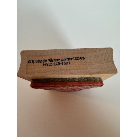 Whipper Snapper Rubber Stamp Wedding Cake Tiers Hearts Love Card Making H Bliss