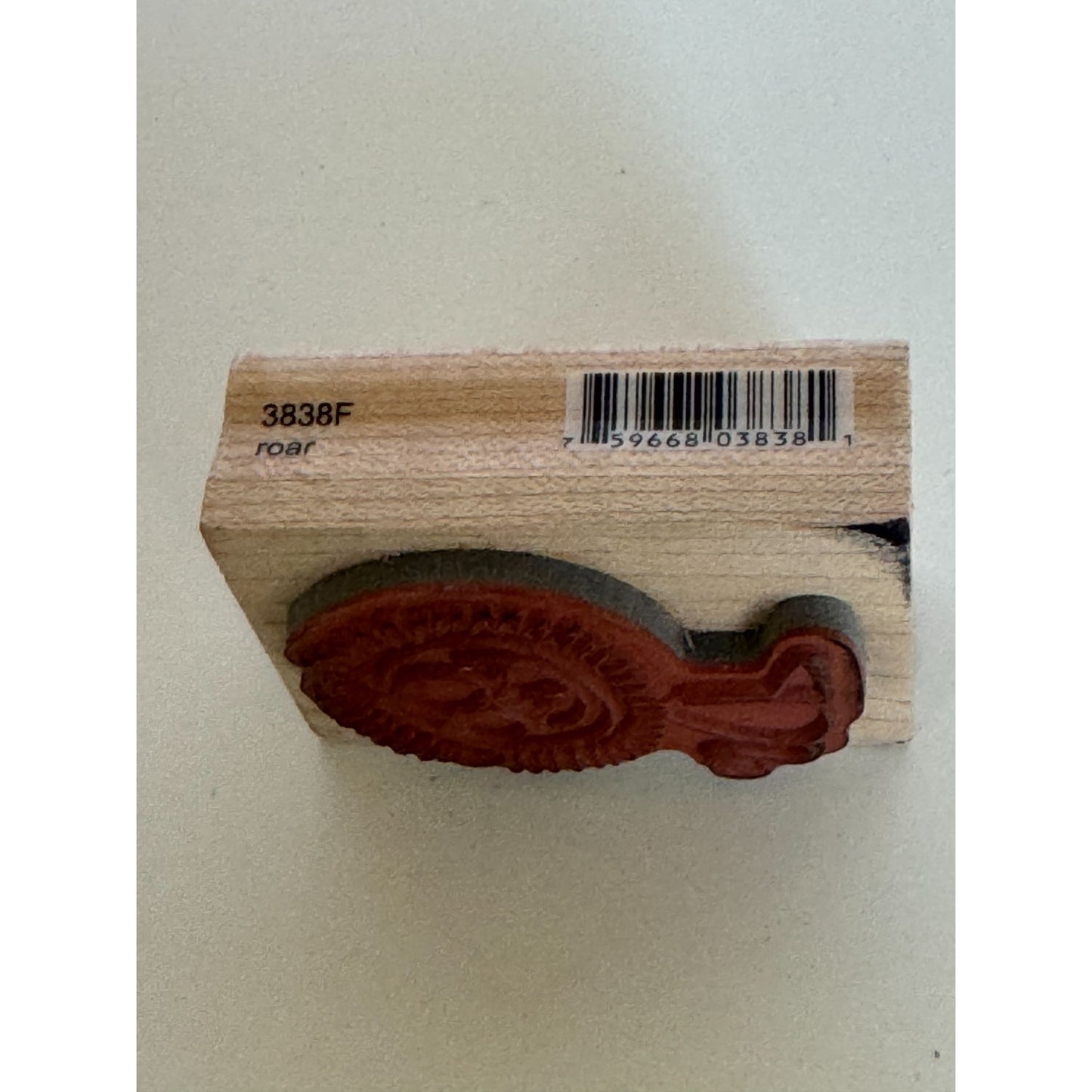 Penny Black Rubber Stamp Roar Lion Zoo Crew Circus Animal Thinking Pose 3838F