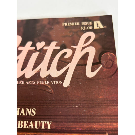 For The Love Of Cross Stitch Magazine Premier Issue Christmas Ornaments Goose