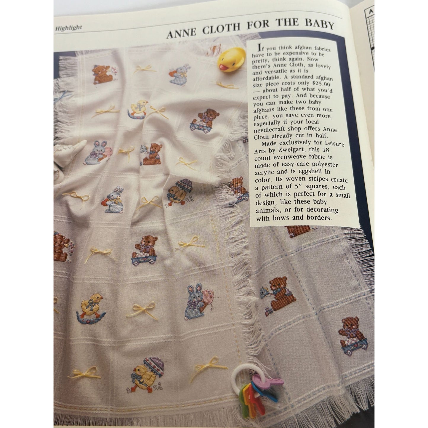For The Love Of Cross Stitch Magazine Premier Issue Christmas Ornaments Goose