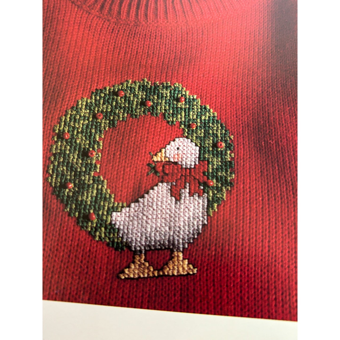 For The Love Of Cross Stitch Magazine Premier Issue Christmas Ornaments Goose