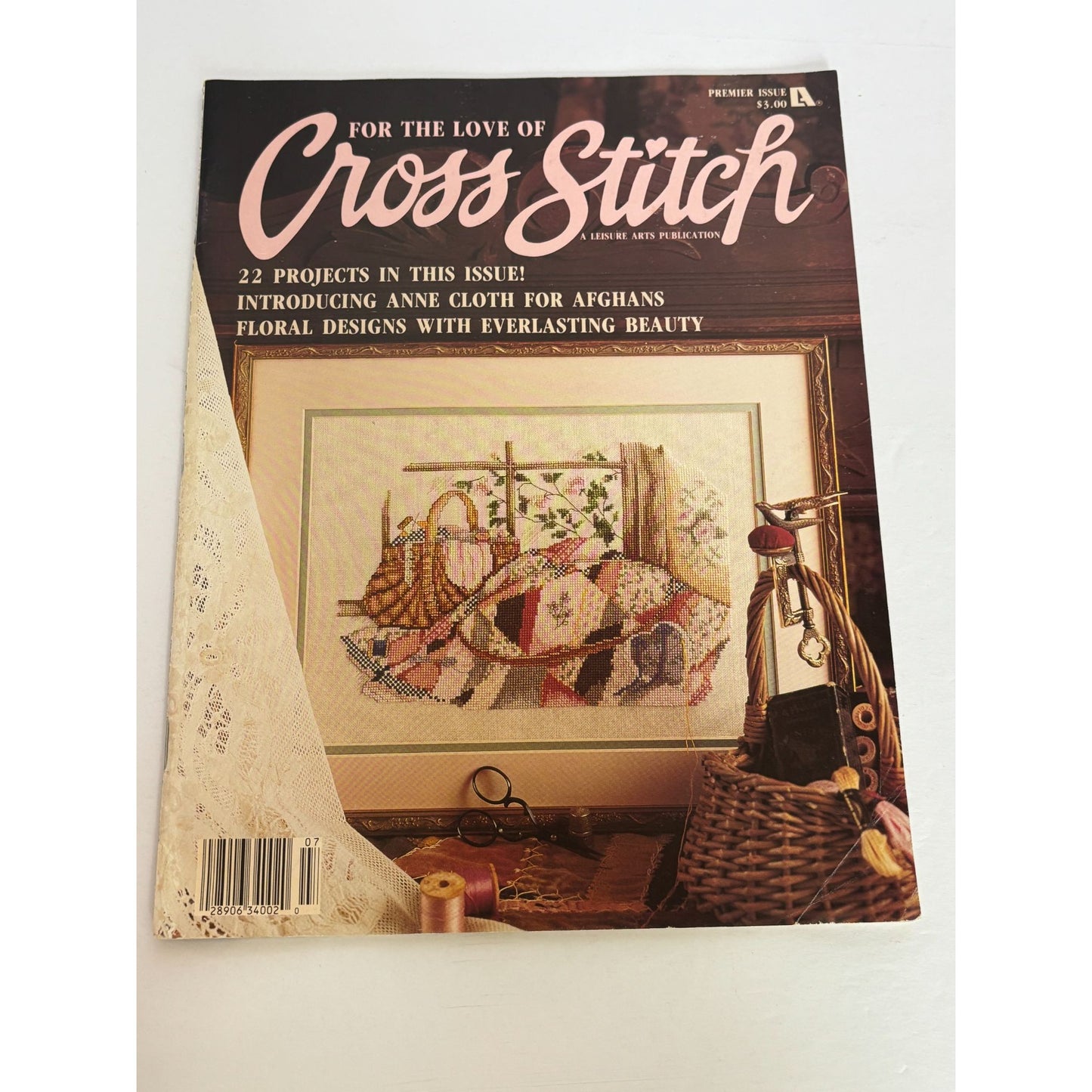 For The Love Of Cross Stitch Magazine Premier Issue Christmas Ornaments Goose