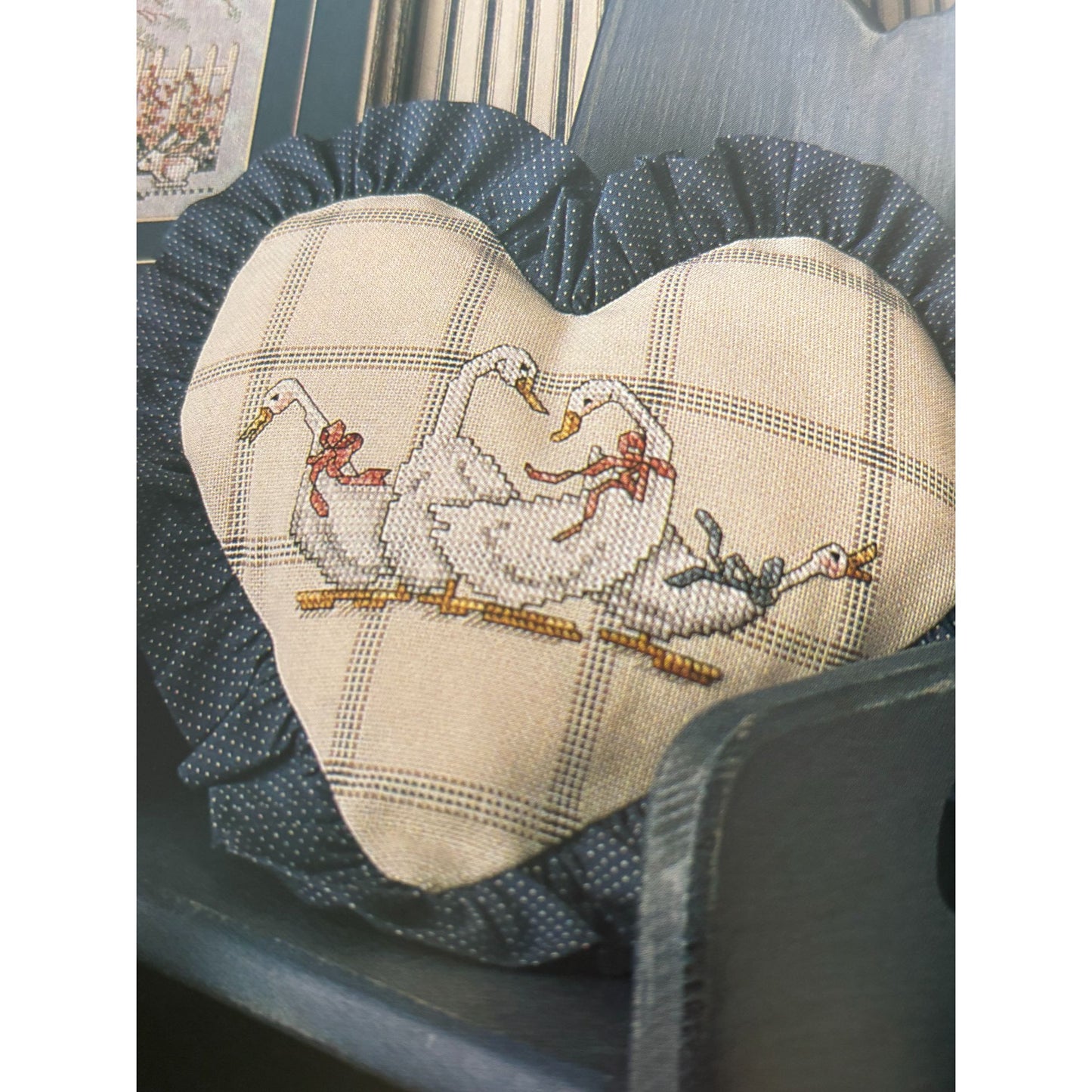 For The Love Of Cross Stitch Magazine Premier Issue Christmas Ornaments Goose