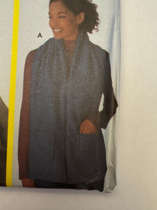 Simplicity Sewing Pattern for Dummies 5433 Poncho Scarf Hat Fanny Pack Bag Uncut