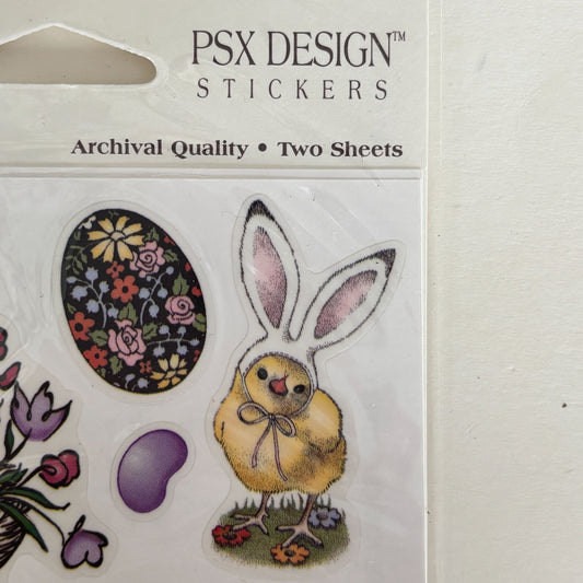 PSX Sticker Set Easter Bunny Eggs Spring Jelly Beans Chic Cardmaking Craft Scrapbooking SH6438