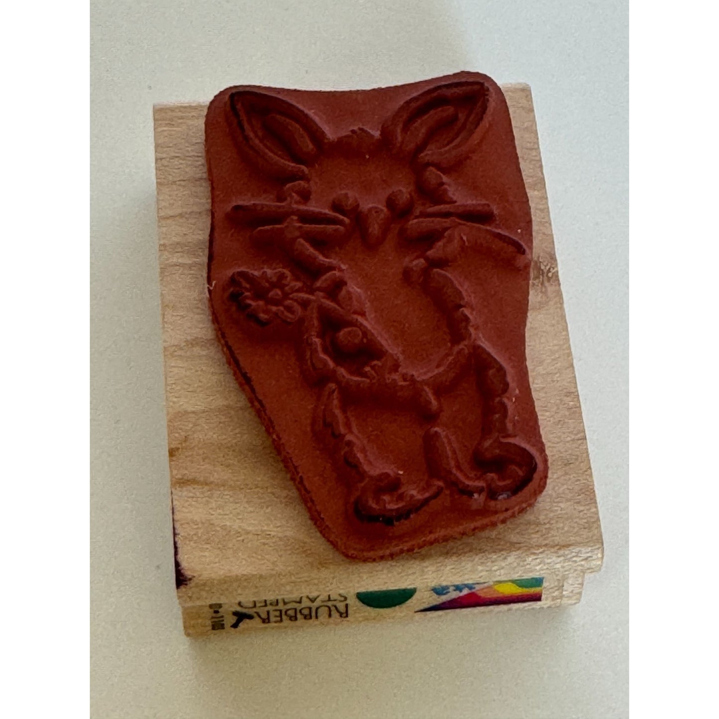 Rubber Stampede Delta Rubber Stamp Sweet Bunny Rabbit Easter Spring Animal Craft