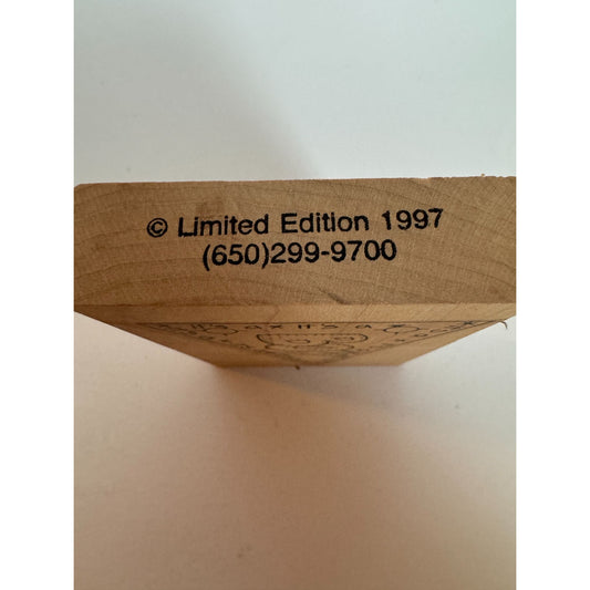 Limited Edition Rubber Stamp Its A Boy Baby Announcement Card Making Words Son