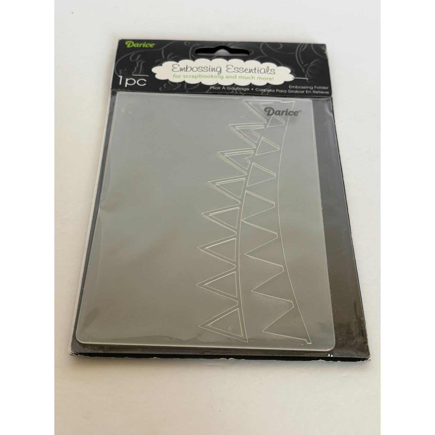 Darice Embossing Folder Bunting Flags Banner Pennant Craft Celebration Party
