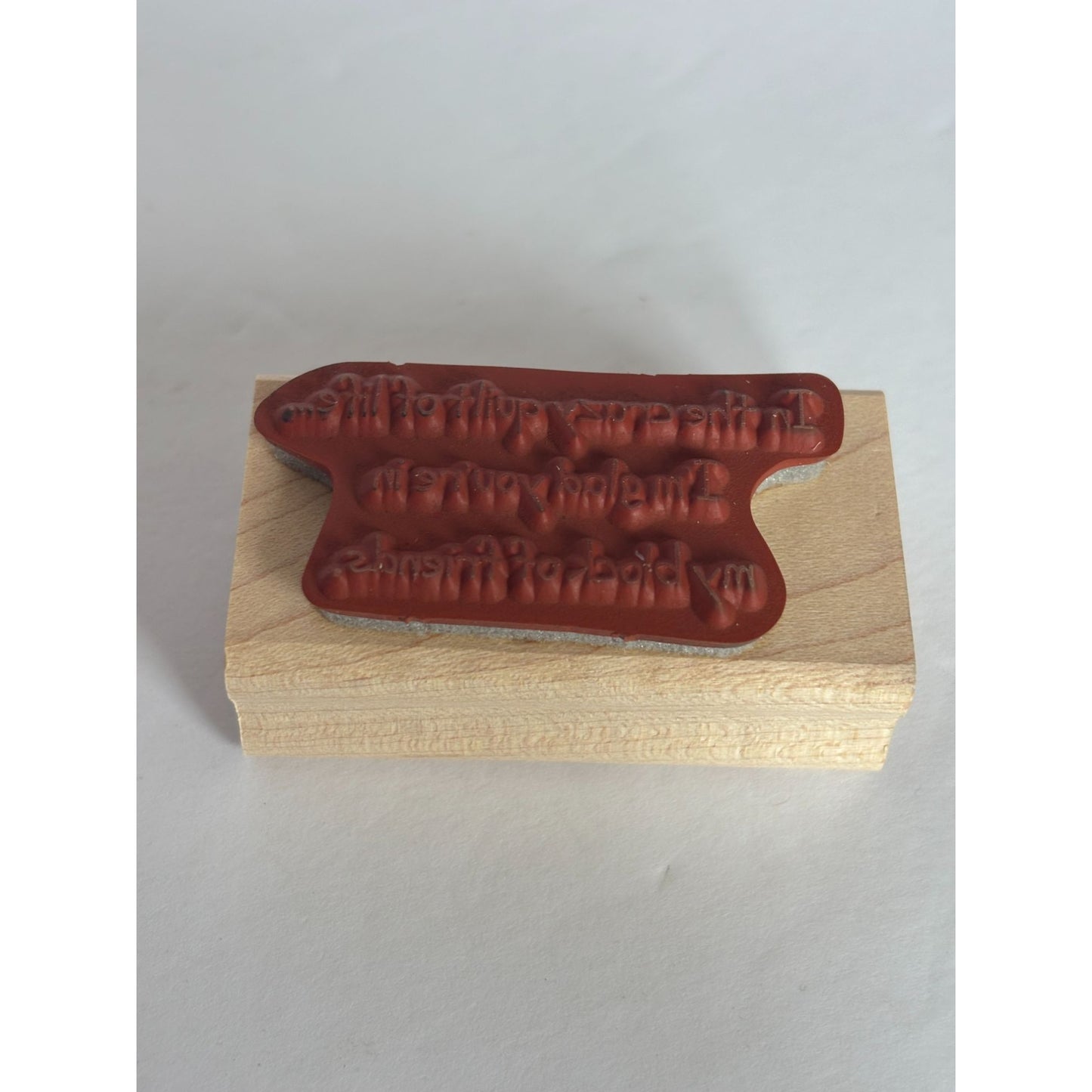 Stampin Up Rubber Stamp Set Quilt Quips Quilting Blocks Sewing Words Pun Funny