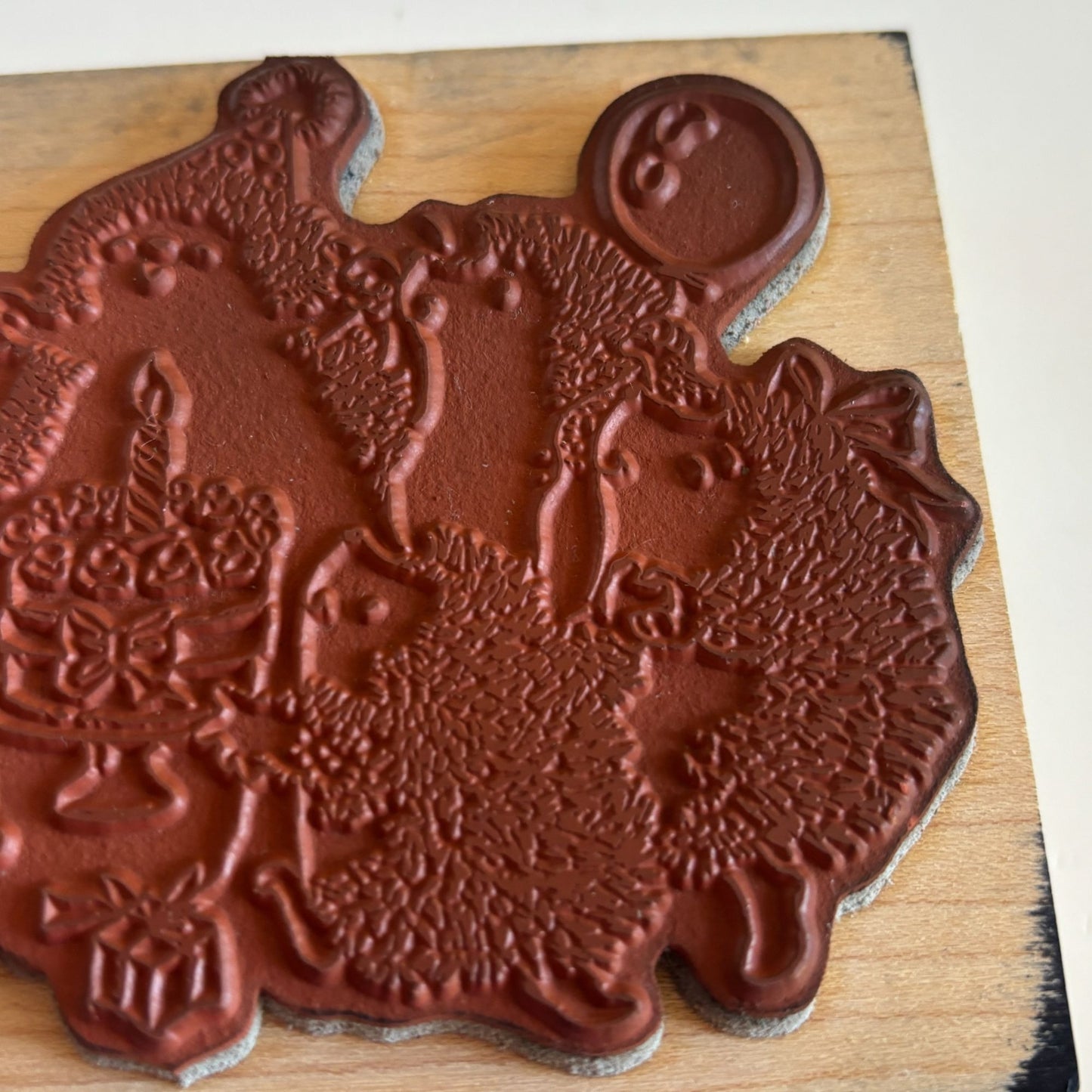 Penny Black Rubber Stamp Hedgehog Cake Dance Birthday Party Family Card Making