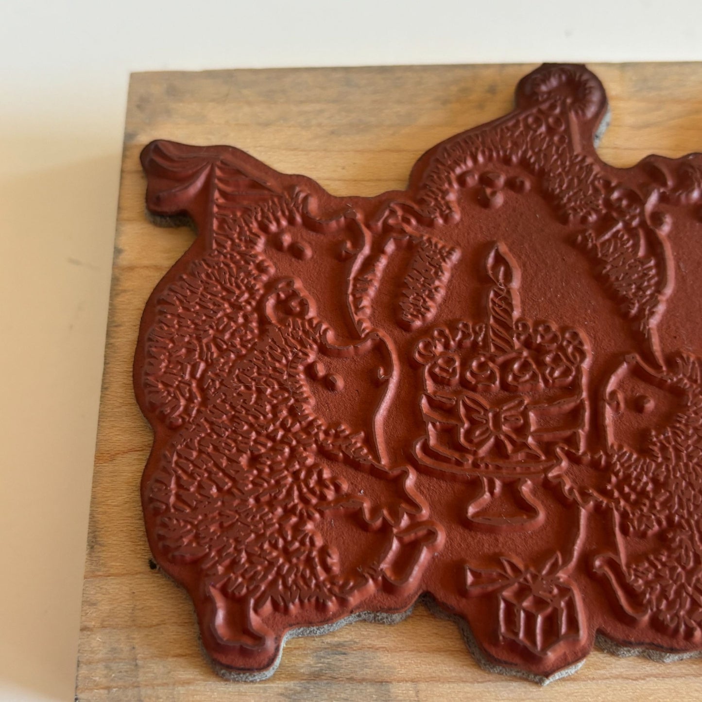 Penny Black Rubber Stamp Hedgehog Cake Dance Birthday Party Family Card Making