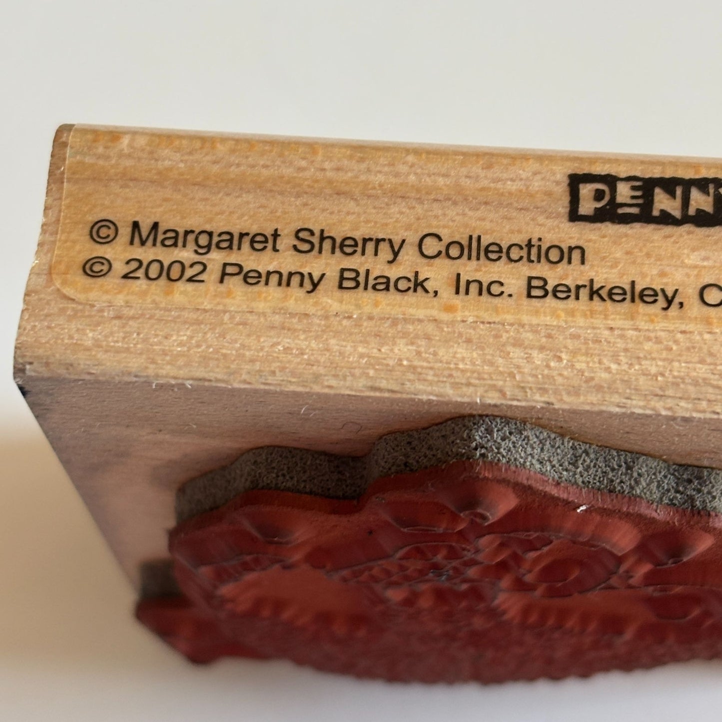 Penny Black Rubber Stamp Hedgy Flavor Hedgehog Ice Cream Cone Food Animal 2354F