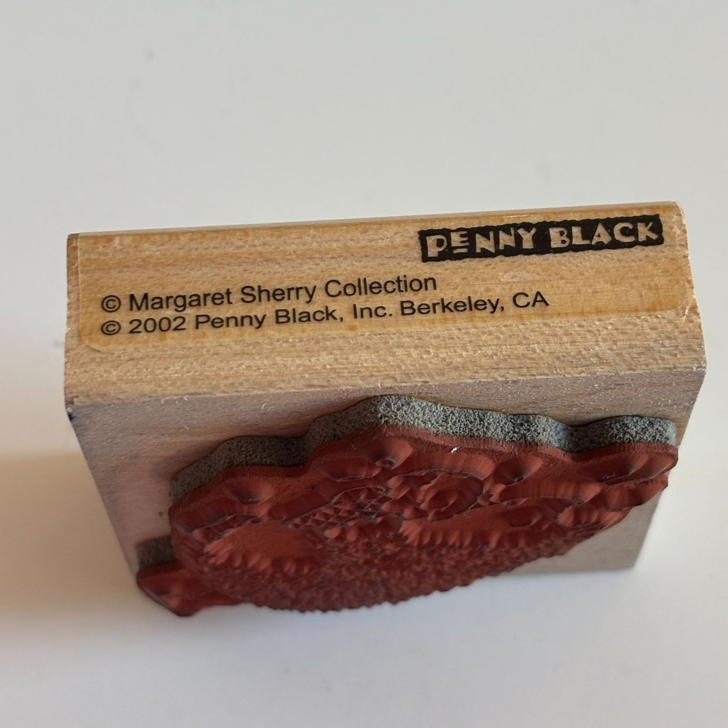Penny Black Rubber Stamp Hedgy Flavor Hedgehog Ice Cream Cone Food Animal 2354F