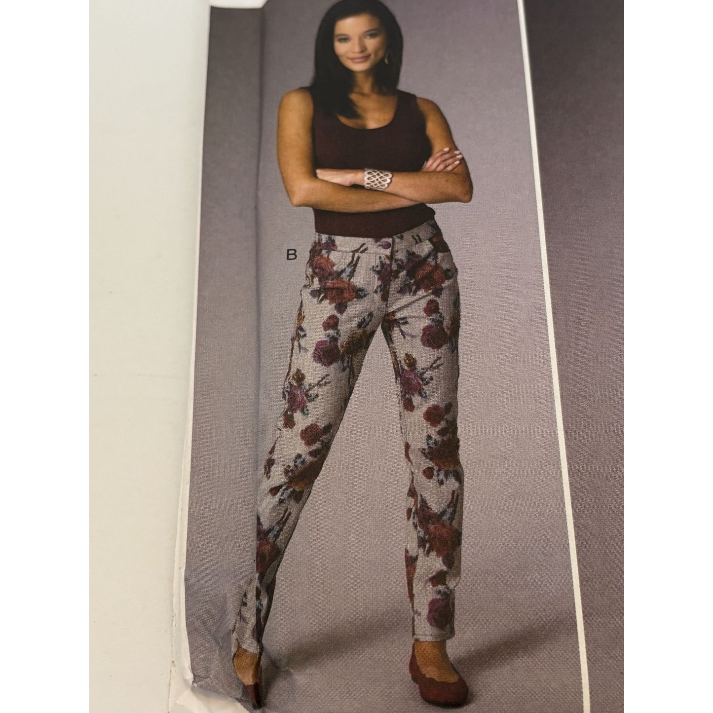 Butterick Sewing Pattern B6327 Misses Semi-Fitted Pants Sizes 16-24 Easy Uncut