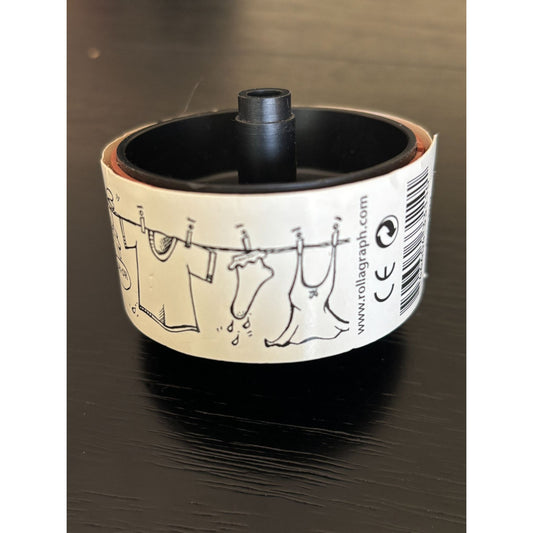 Stampin Around Rubber Stamp Drip Dry Rollagraph Roller Laundry Line Border Birds