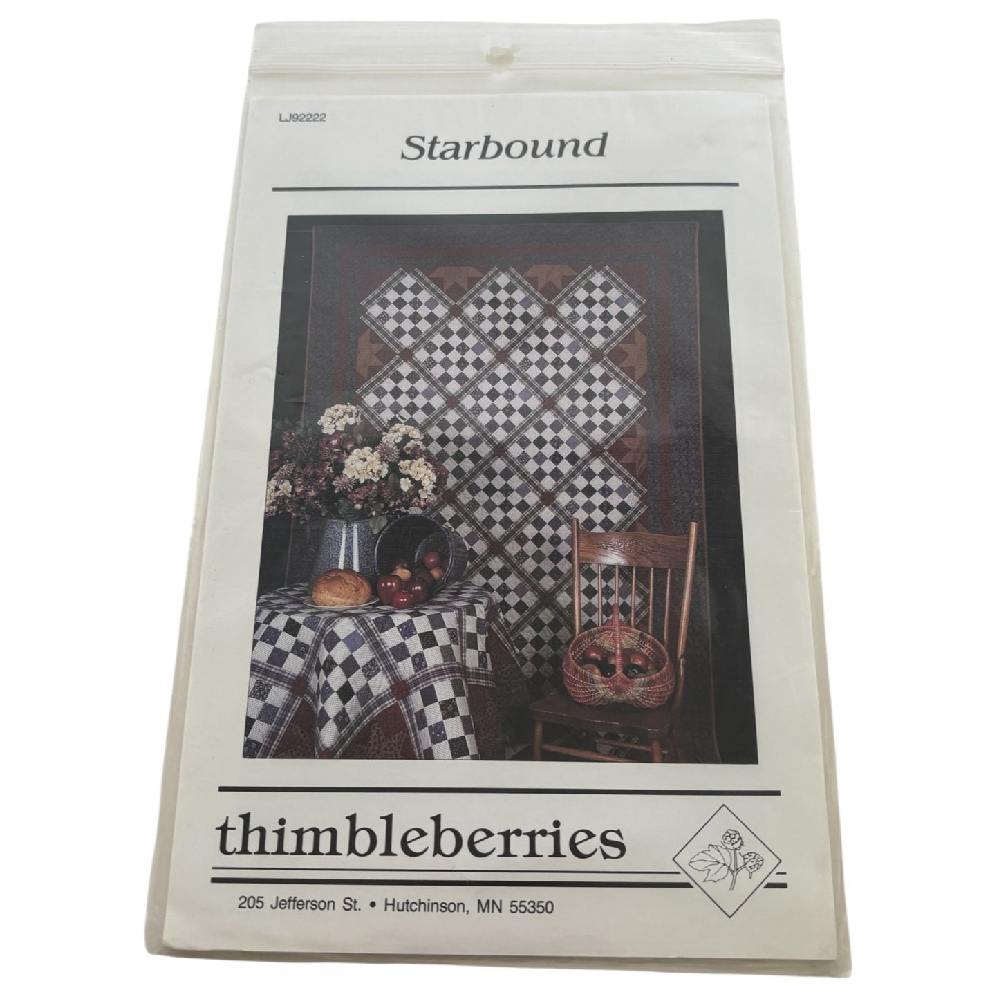 Thimbleberries Starbound Bed Quilt Pattern by Lynette Jensen Quilting Project
