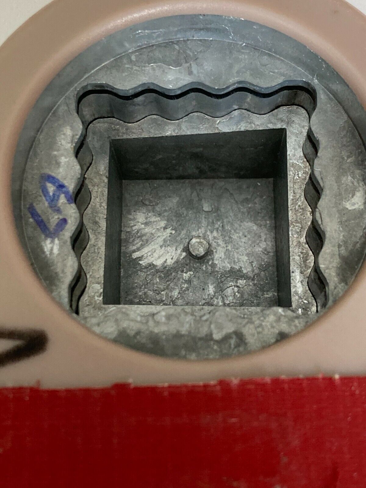 Family Treasures Paper Punch Scalloped Square Frame Card Making Scrapbook Craft