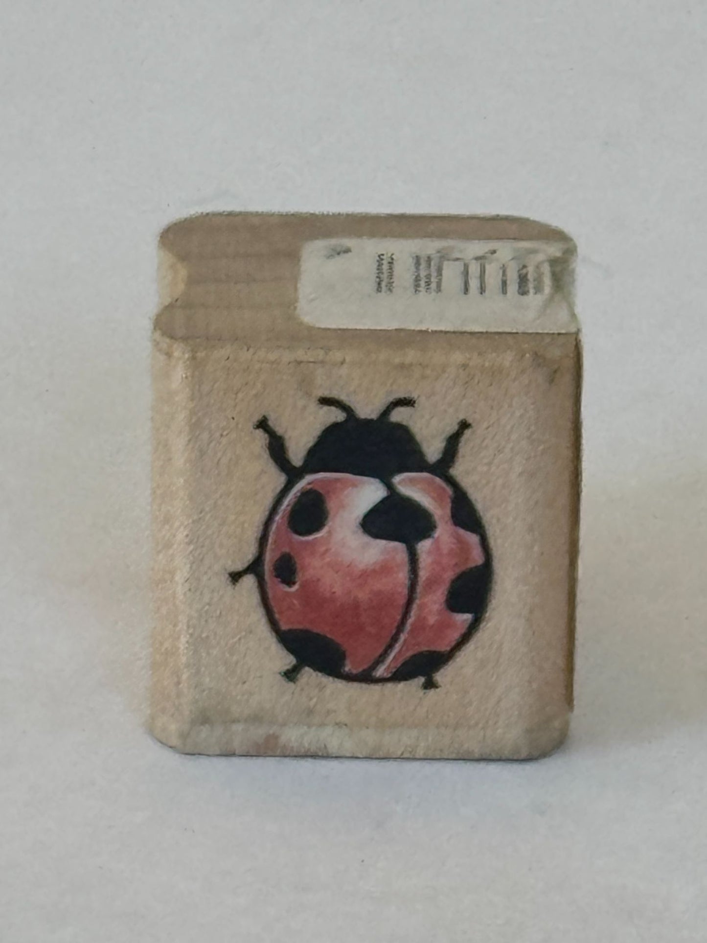 Rubber Stampede Rubber Stamp Ladybug Bug Spring Garden Card Making Crafting Tool