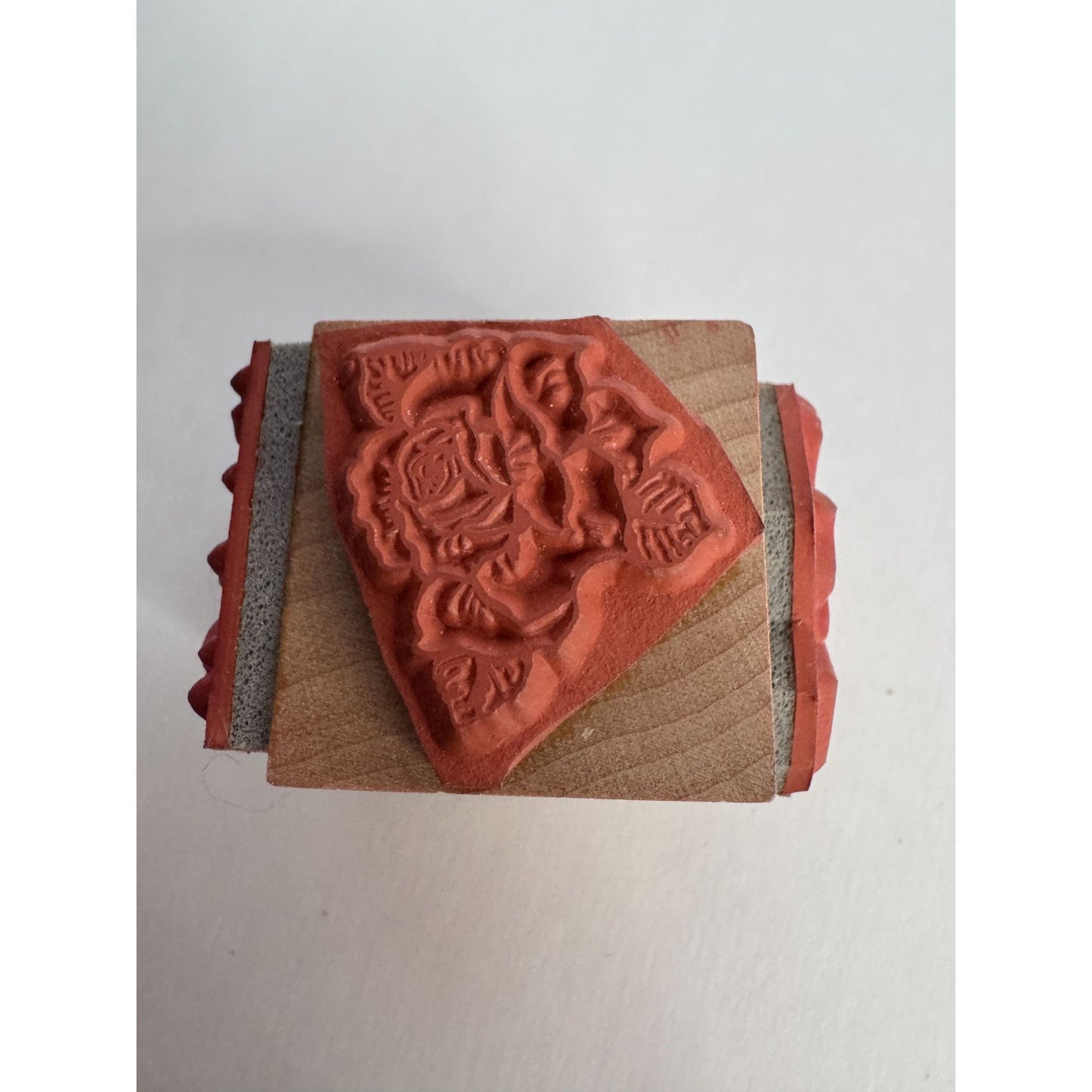 Happy Valentines Day Rubber Stamp Cube Heart Arrow Dove Mail Rose Card Making