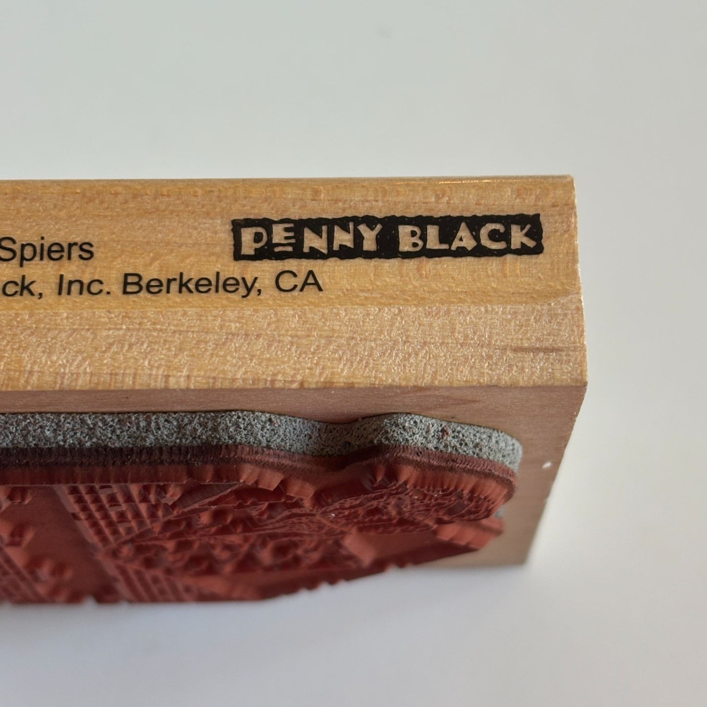 Penny Black Rubber Stamp Billet-Doux Love Letter Music Envelope Rose Romantic