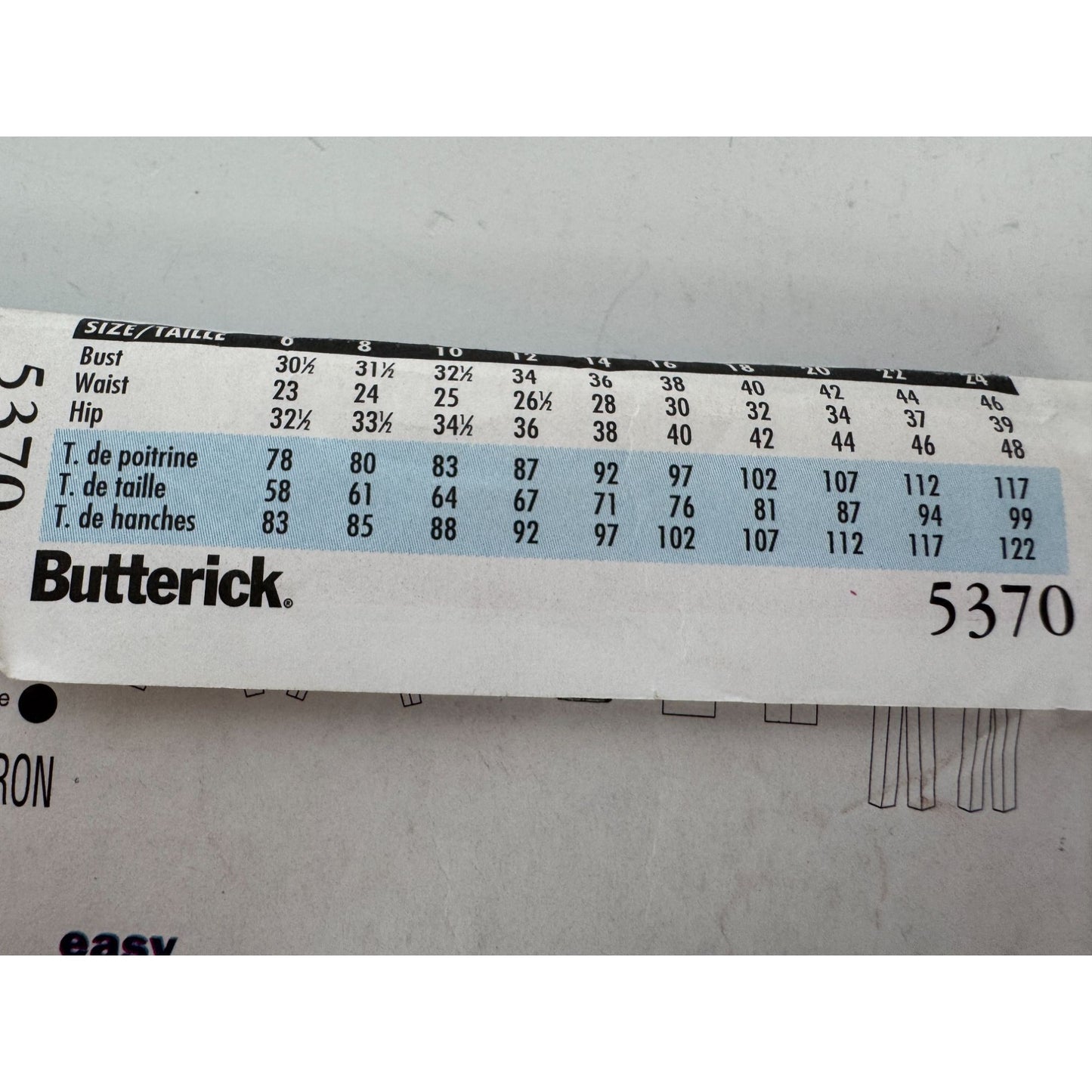 Butterick Sewing Pattern 5370 Misses Work Jacket Top Skirt Pants 12 14 16 Uncut