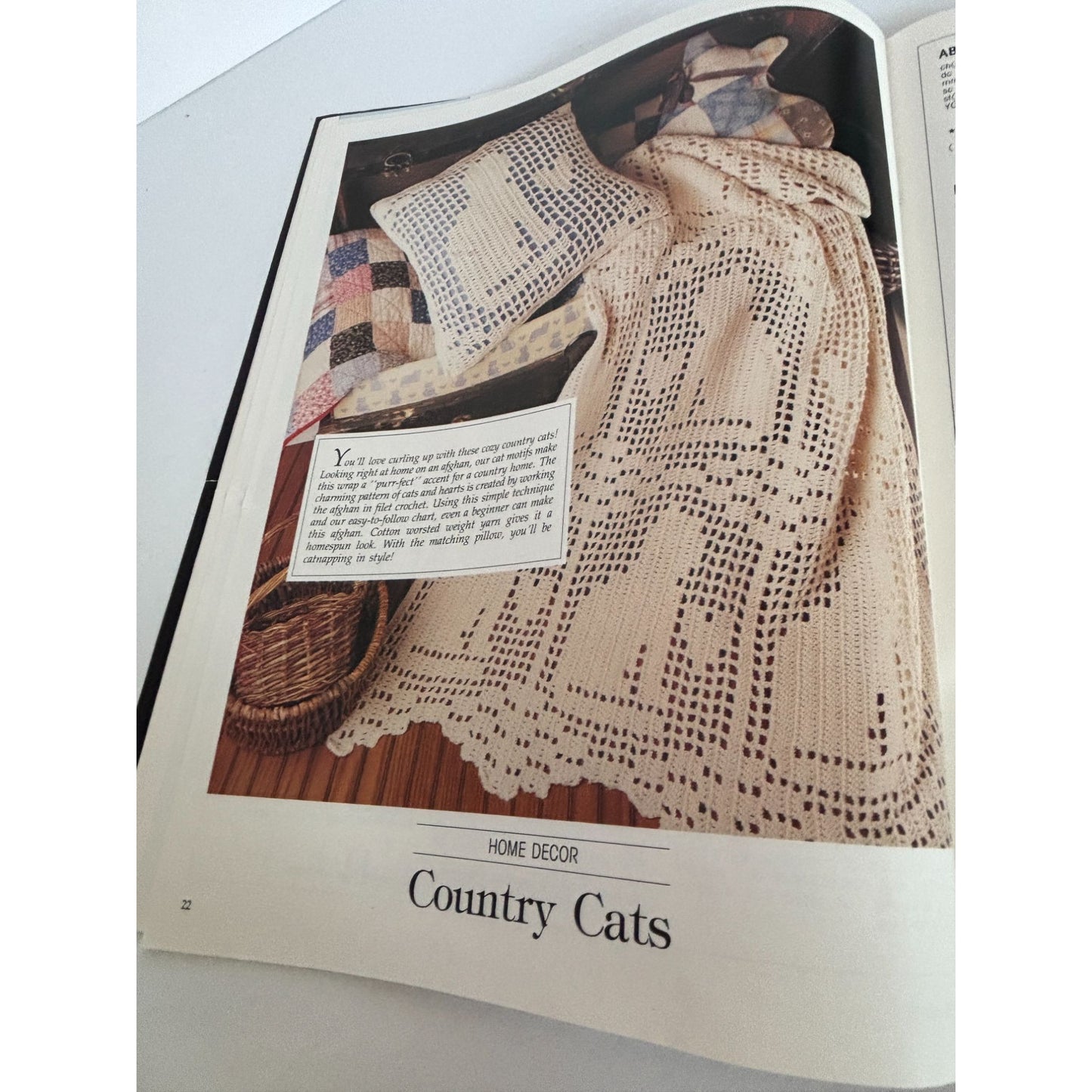 Leisure Arts Magazine April 1989 Cross Stitch Paula Vaughan Fiddler Quilt Maker