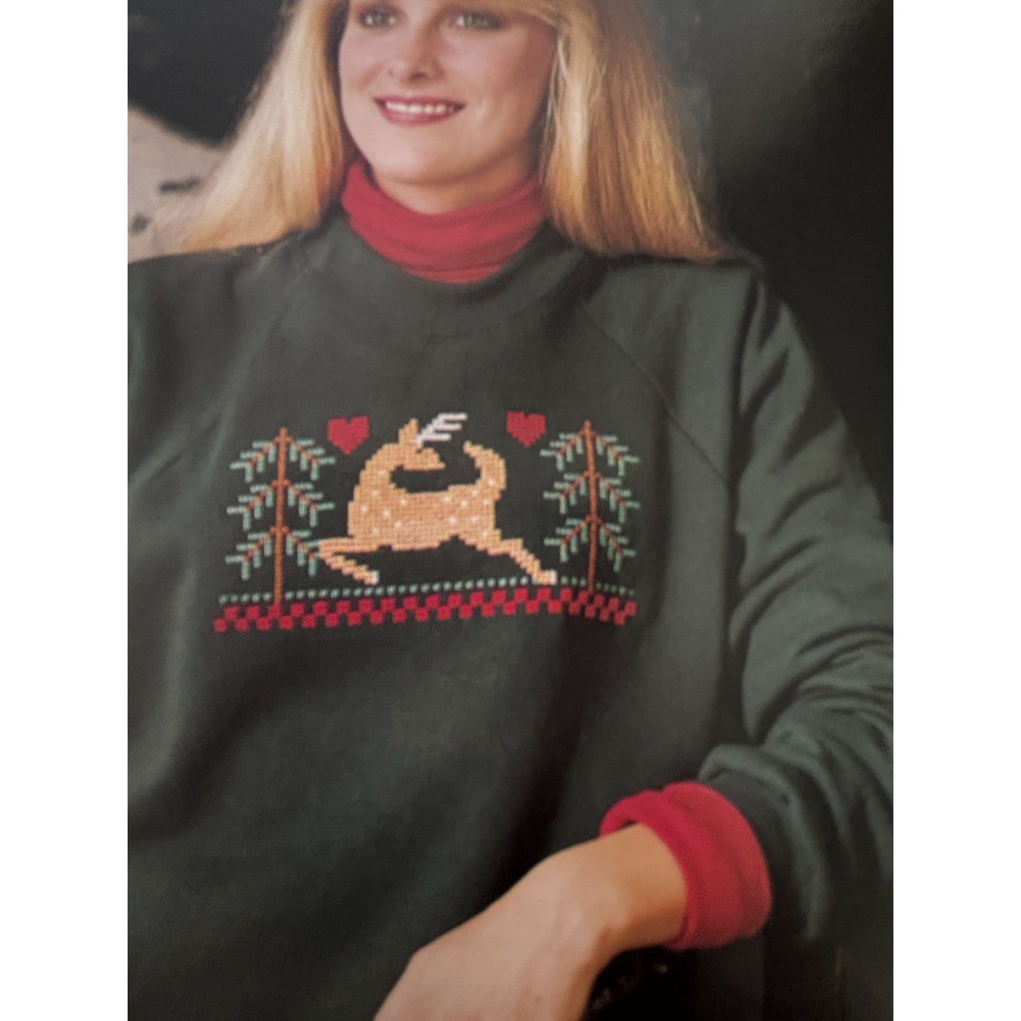 For The Love Of Cross Stitch Magazine January 1990 Christmas Afghan Teddy Bears