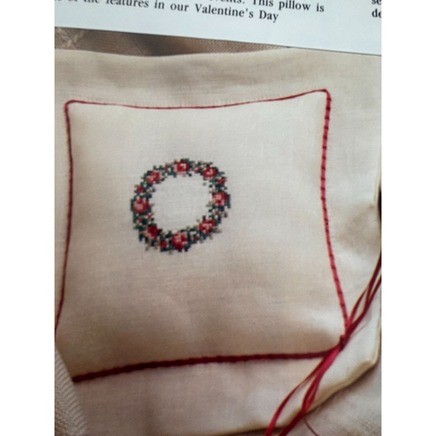 For The Love Of Cross Stitch Magazine January 1990 Christmas Afghan Teddy Bears