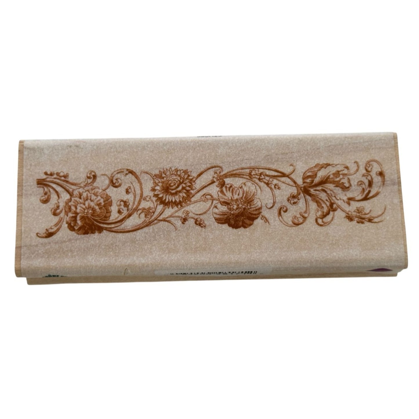 Anna Griffin Rubber Stamp Baroque Border Edge Ornate Motif Floral Card Making
