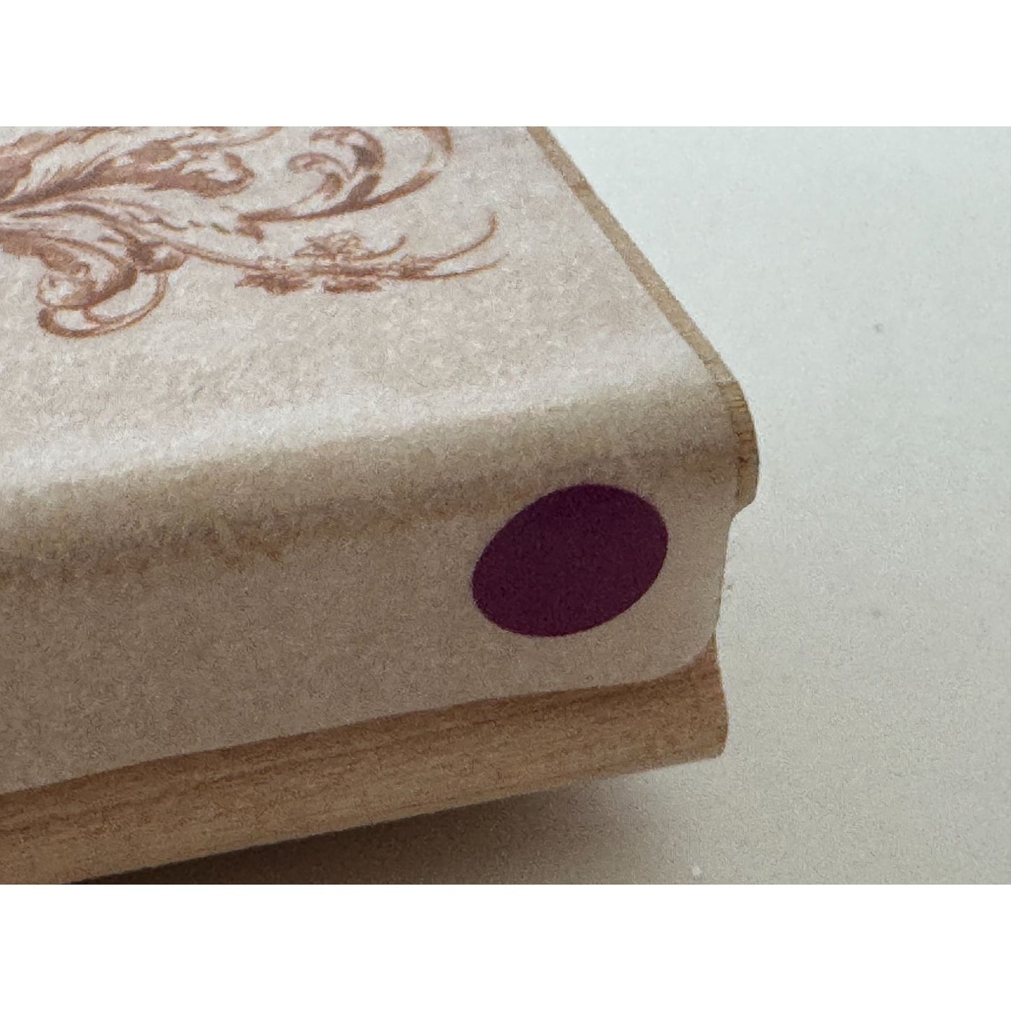 Anna Griffin Rubber Stamp Baroque Border Edge Ornate Motif Floral Card Making