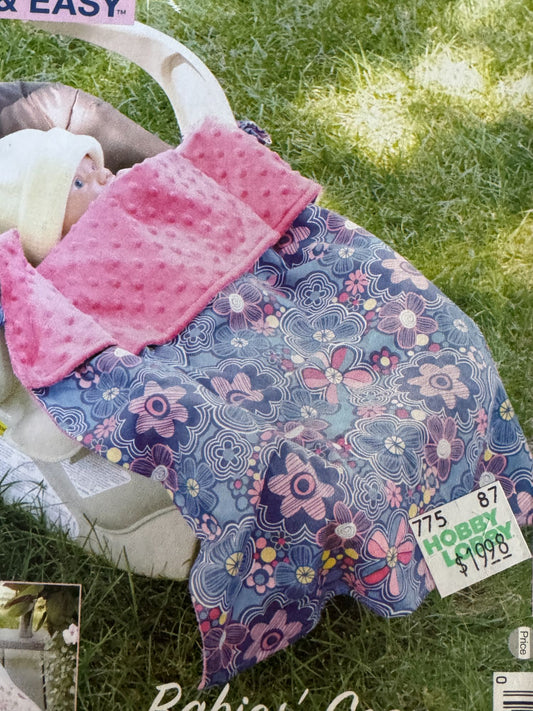Kwik Sew Sewing Pattern K3923 Baby Cozy Carrier Cover Blanket Insect Sun Protect