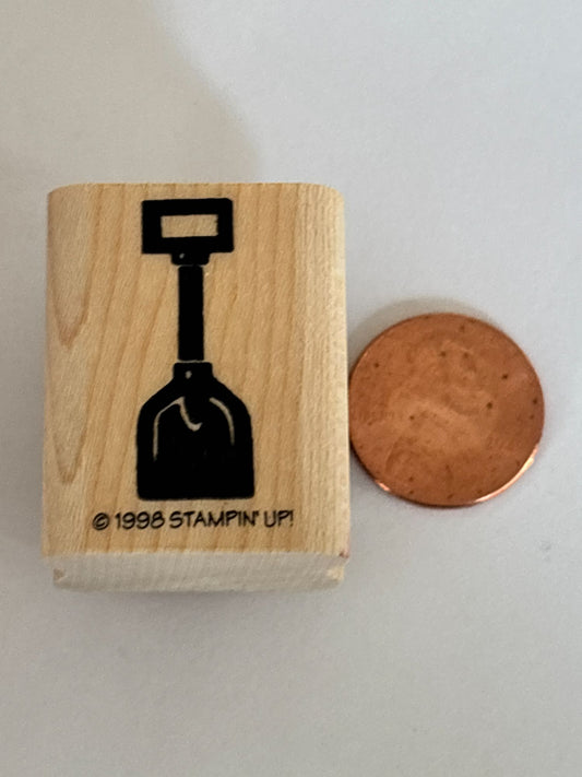 Stampin Up Rubber Stamp Beach Shovel Summer Family Vacation Card Making Craft