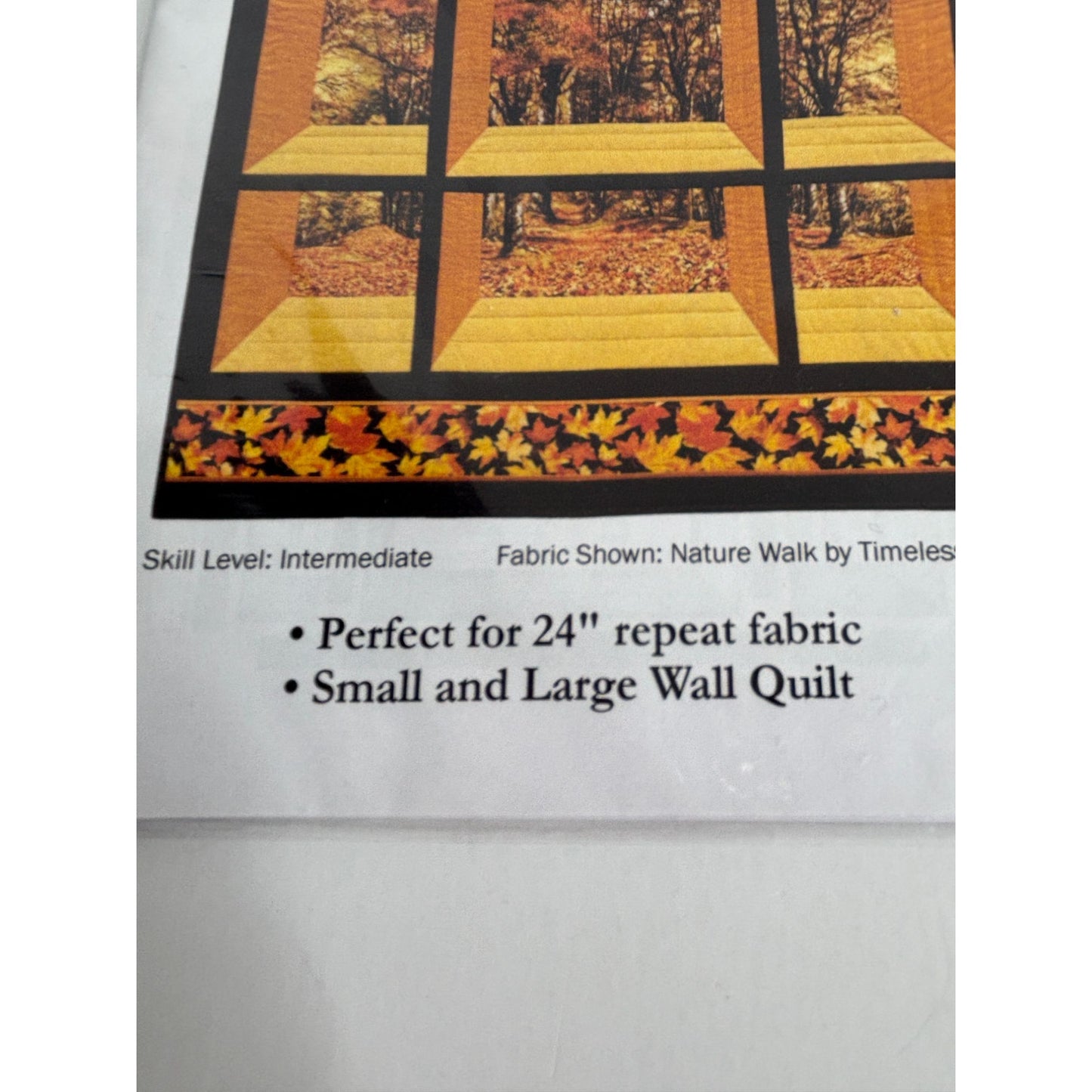 Window On The East Quilt Pattern Quilt Woman Small Big Wall Hanging Intermediate