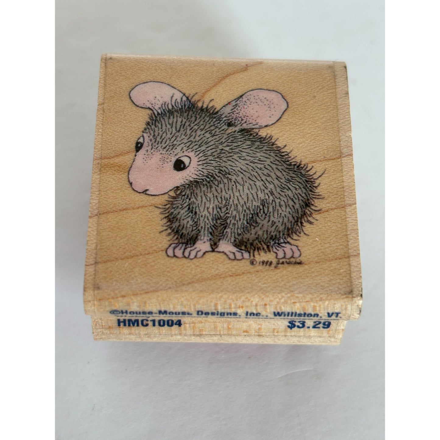 Stampabilities House Mouse Rubber Stamp Curious Muzzy Cute Animal Card Making