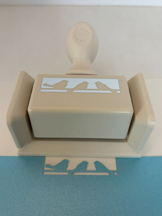 Martha Stewart Paper Punch Birds on a Wire Edge Continuous Die Cut Border Bird