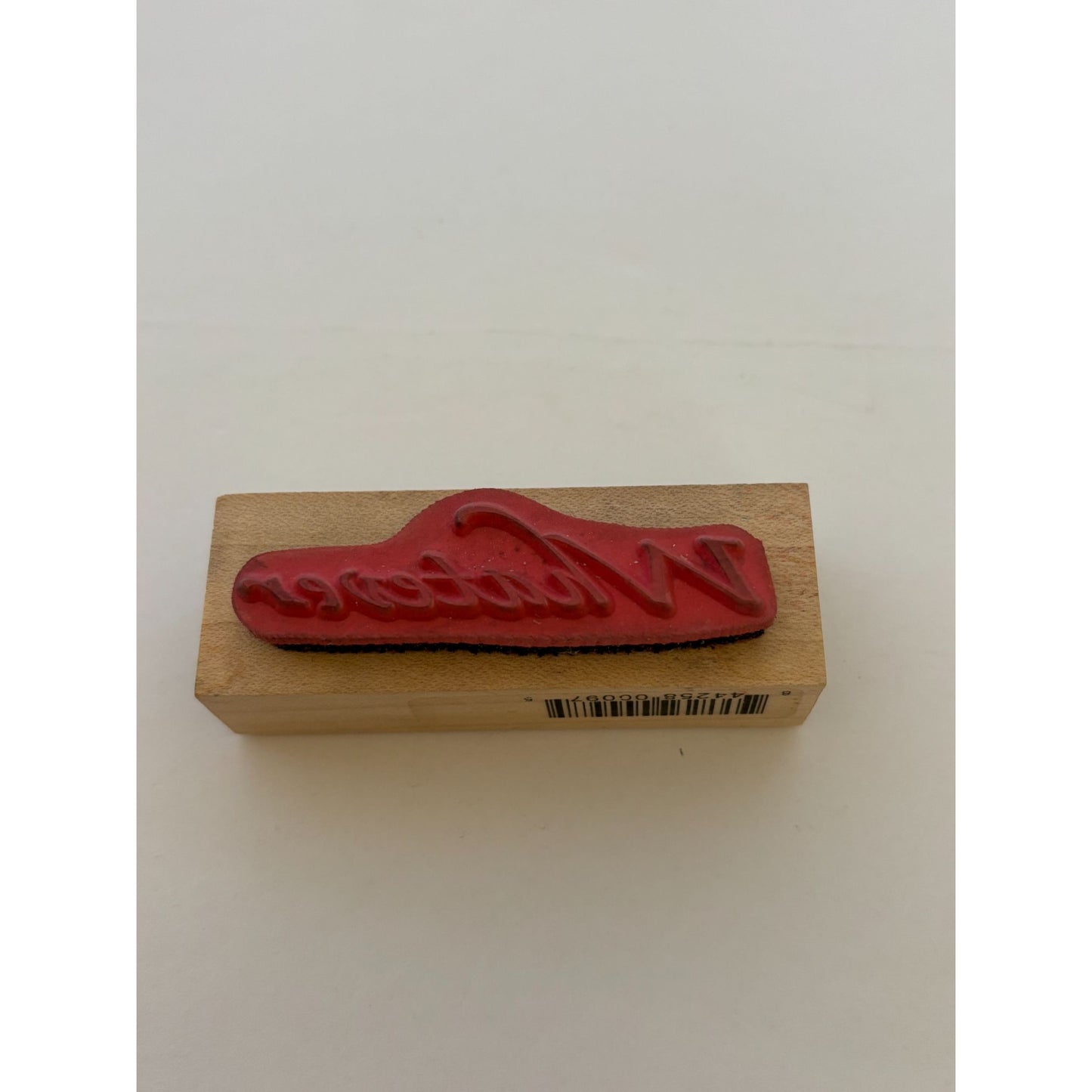 B Line Designs Rubber Stamp Whatever Script Attitude Humor Cardmaking Sentiment