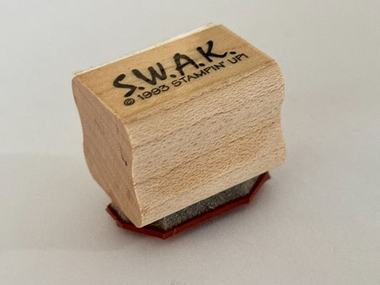Stampin Up Rubber Stamp SWAK Sealed with a Kiss Card Making Love Letter Craft