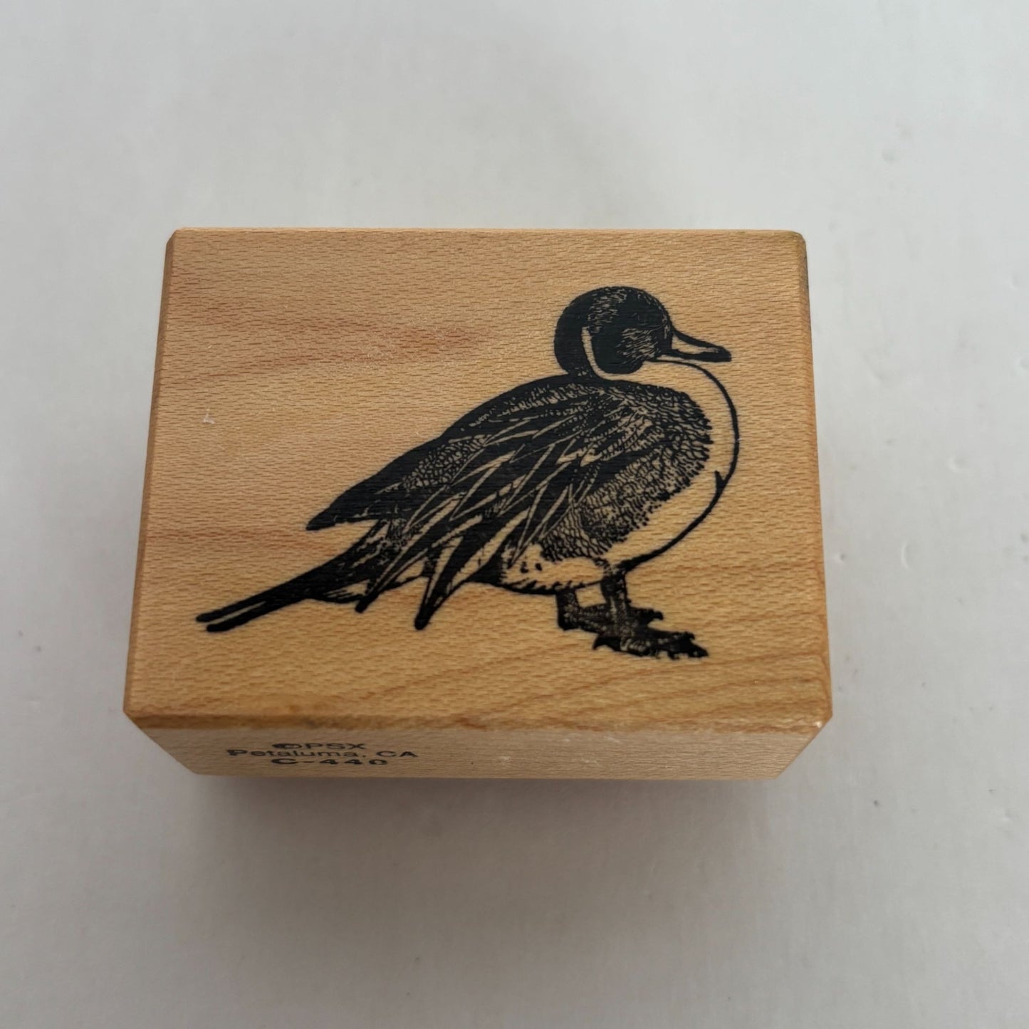 PSX Rubber Stamp Mallard Duck Waterfowl Bird Nature Outdoors Animal Vintage C440