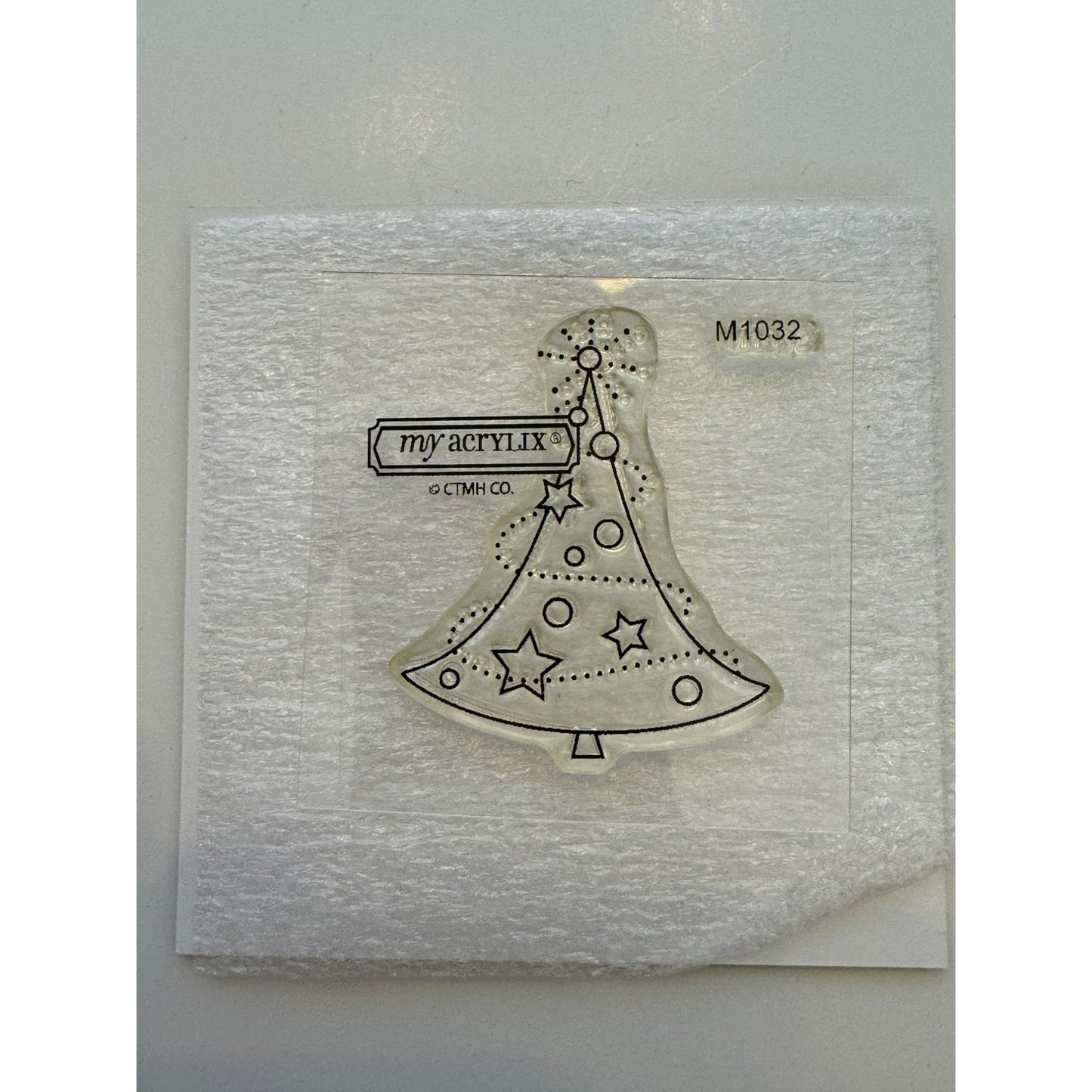 Close To My Heart My Acrylix Tree Delights Holiday Stamp Set Acrylic Christmas