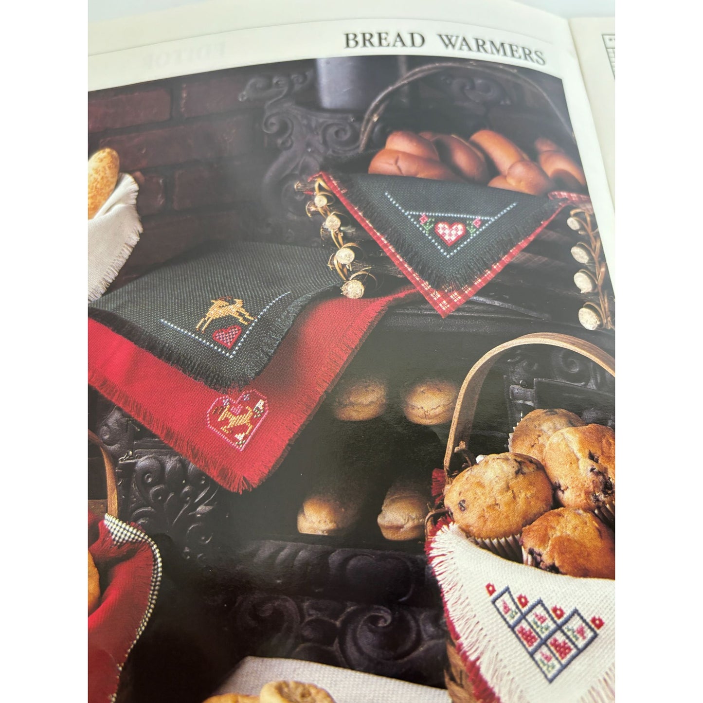For The Love Of Cross Stitch Magazine January 1993 Christmas Stocking Olde Santa